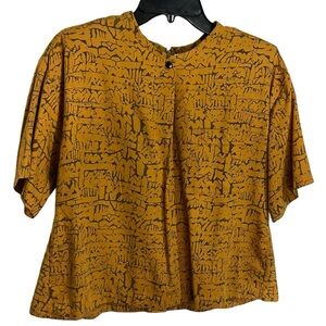 Vintage Hunter Glen Cropped Top